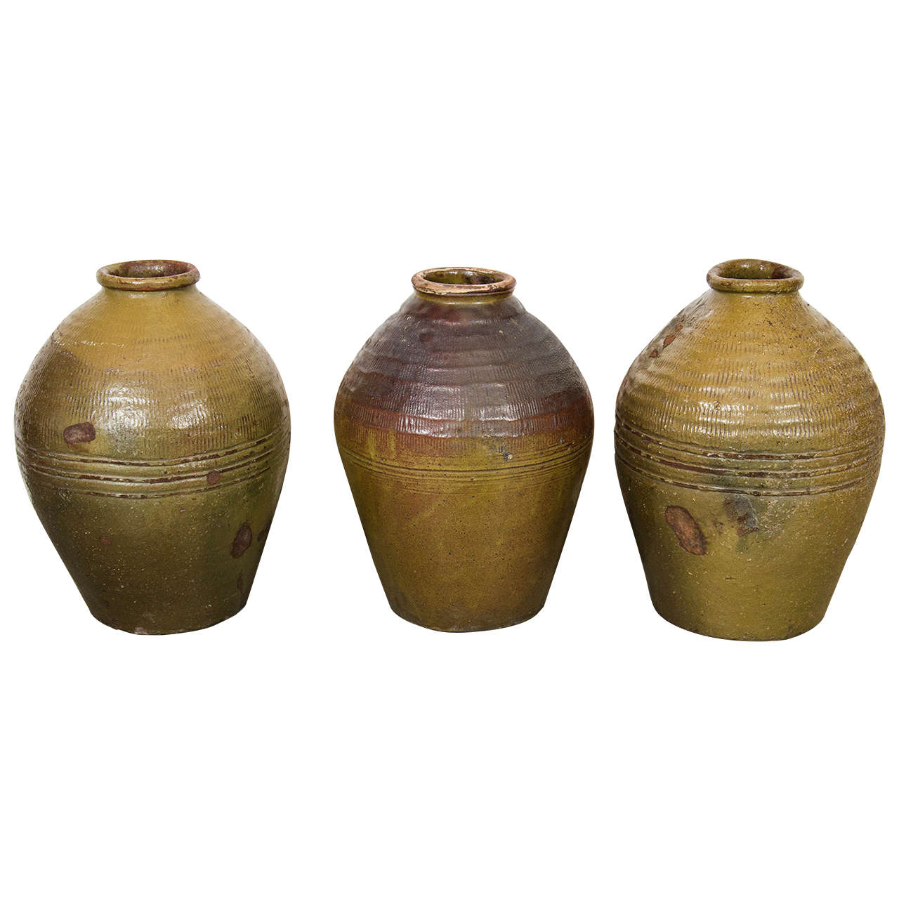 Antique Ceramic Wine Jar at 1stdibs