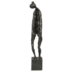 Bronze Standing Woman by Robert Couturier