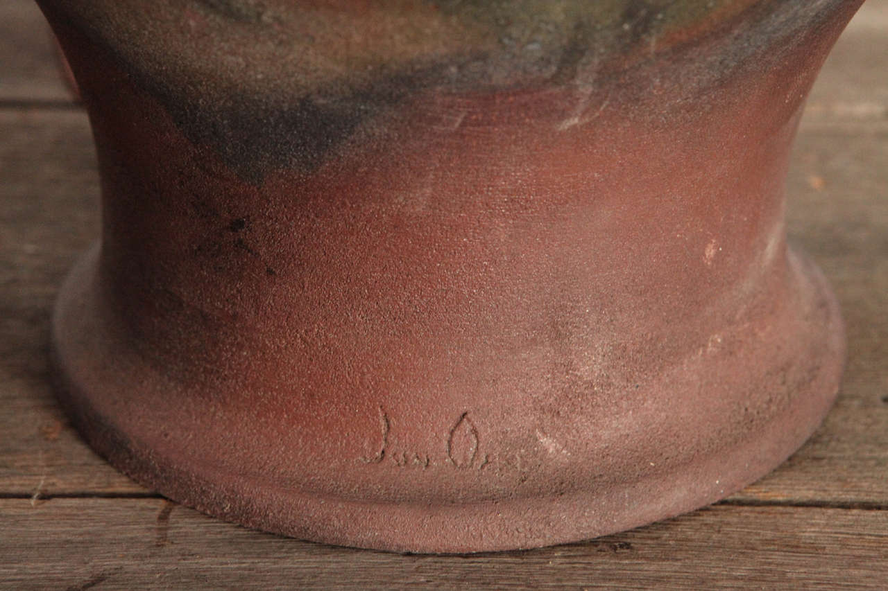 Rustic Ceramic Oversize Urn Table Lamp 1