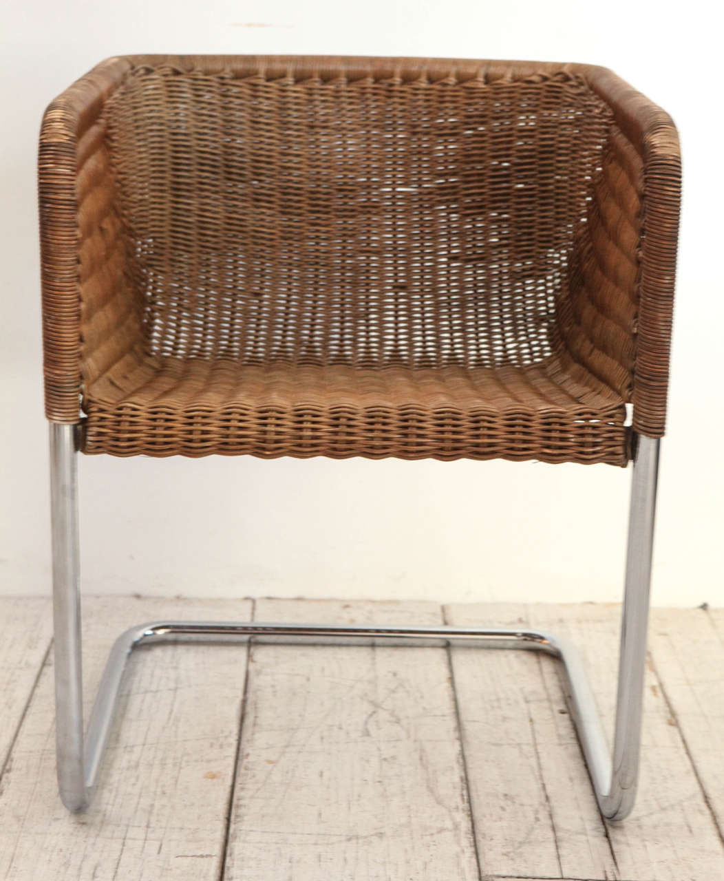 harvey probber wicker chair