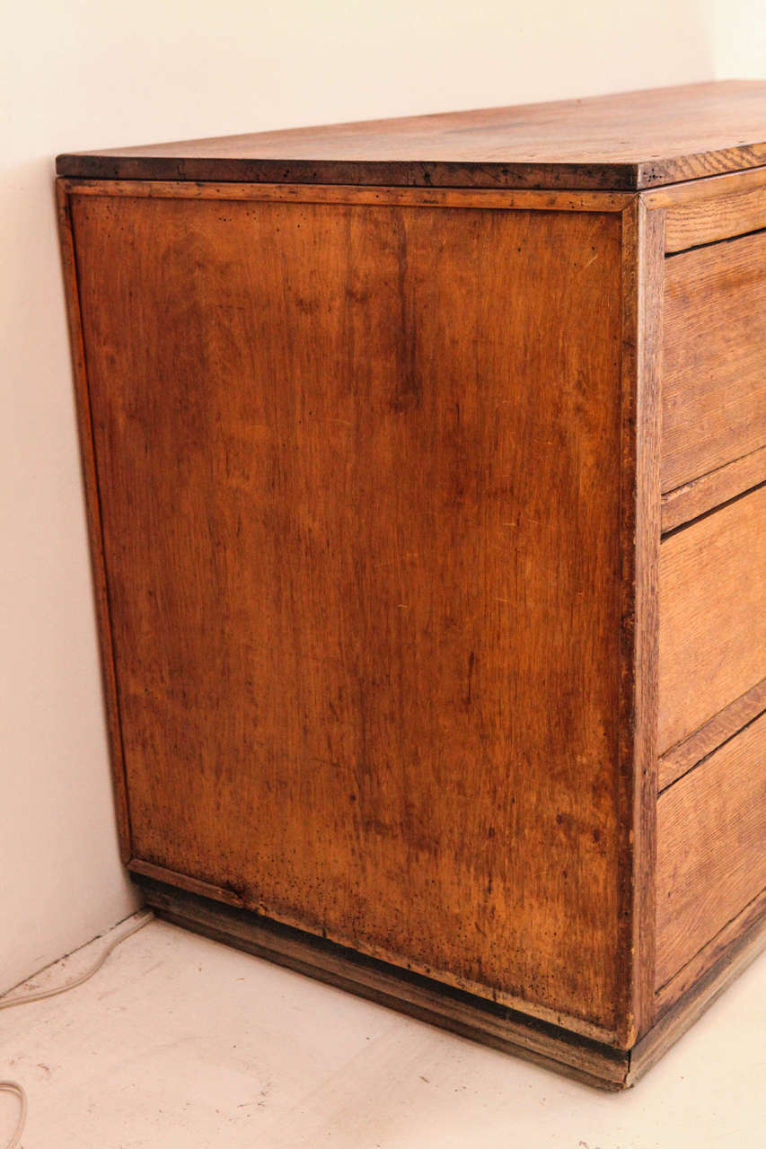 Vintage French Oak Six Drawer Comptoire 5