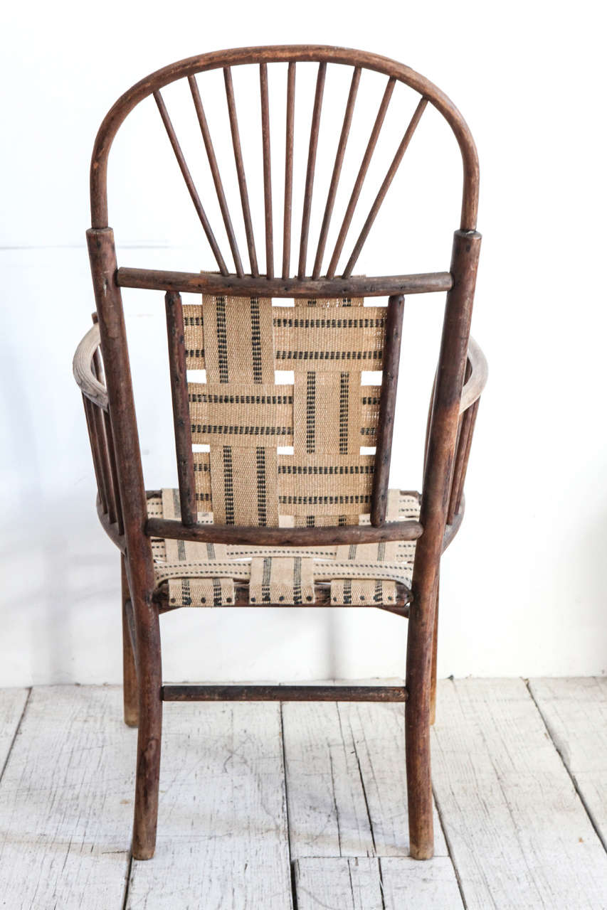 Windsor Style Rustic Armchair 2