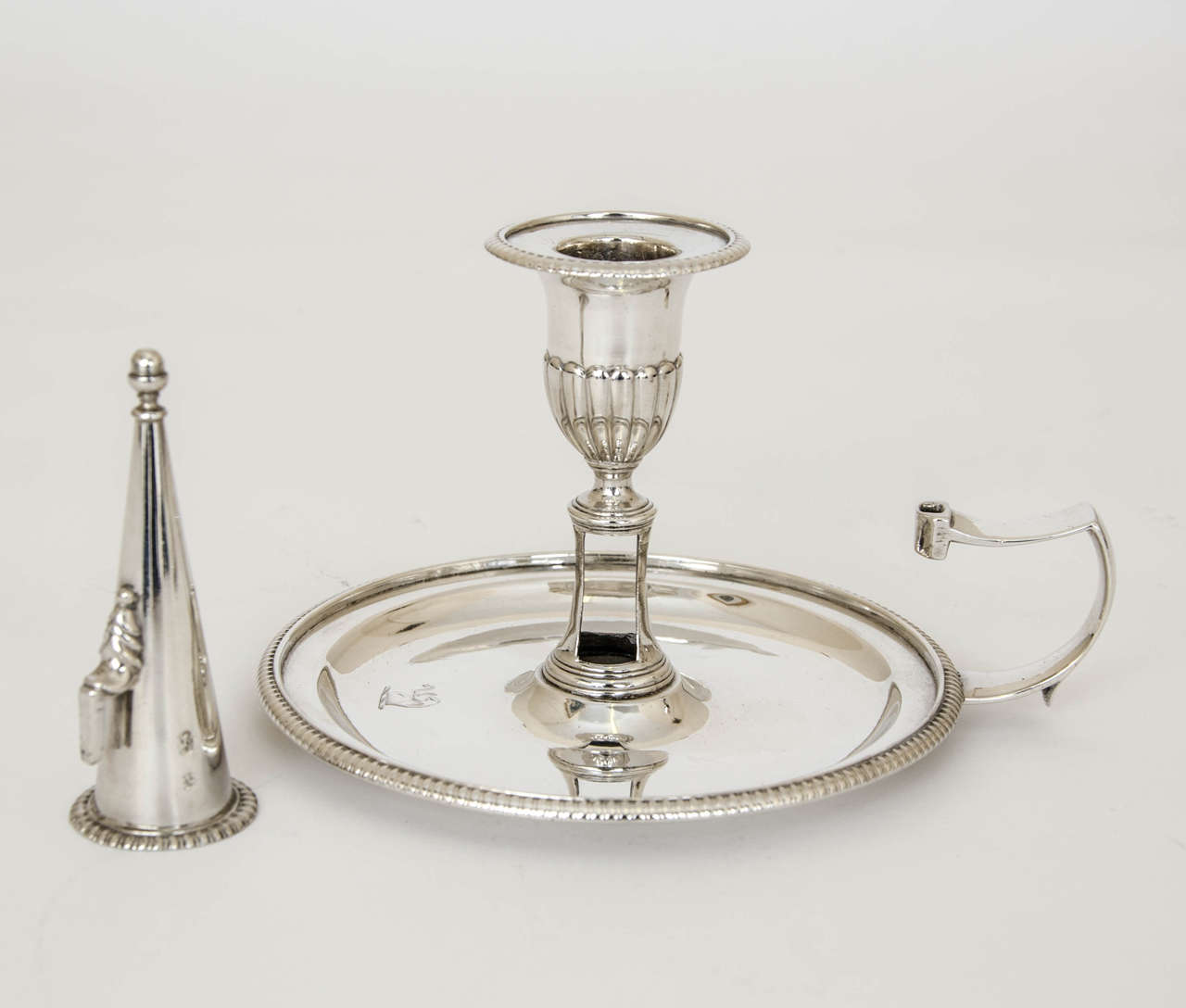Late 18th Century Pair of George III Antique Sterling Silver by Paul Storr in 1799 For Sale
