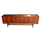 Long Rosewood Sideboard by Illum Wikkelso