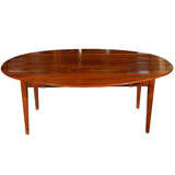Antique Large Oval French  Provencial Dining Table