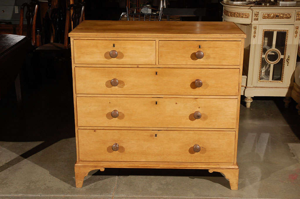 English Period Pine Chest of Drawers