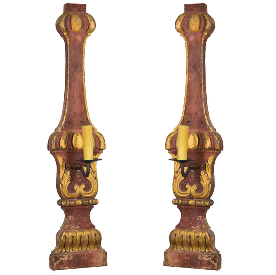 18th c. Altar Rail Sconces