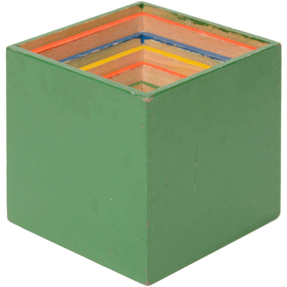 wooden stacking toy storage boxes