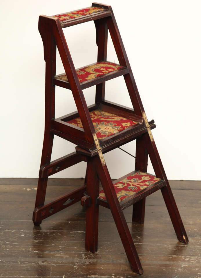 Late 19th Century English Step Chair 2