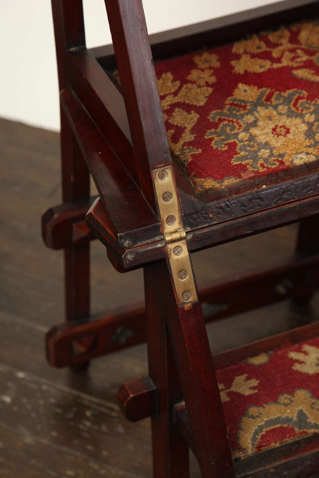 Late 19th Century English Step Chair 4