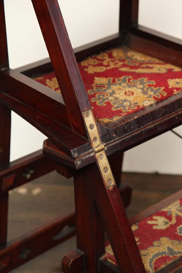 Late 19th Century English Step Chair 5