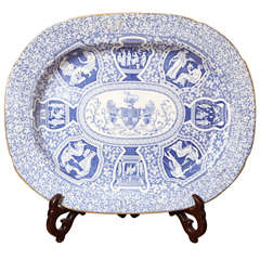 Large 19th Century Spode Platter