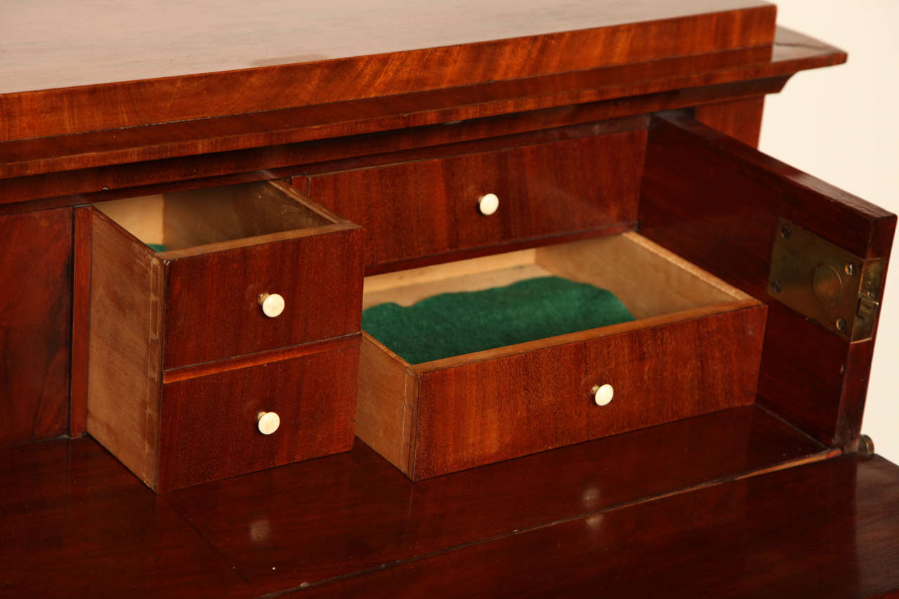 19th Century Biedermeier Chest, Butlers Desk 1