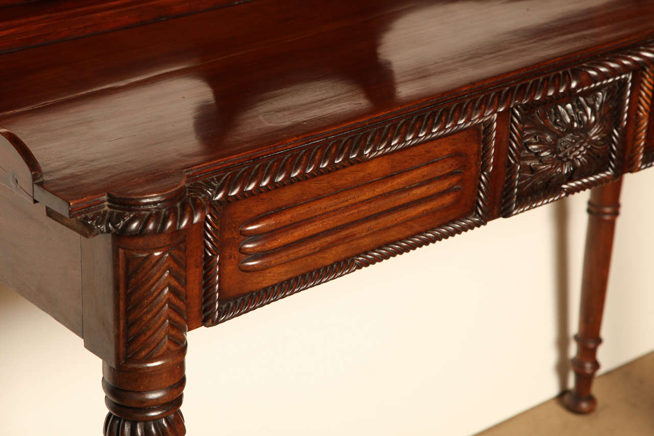 Irish Regency, Mahogany Serving Table, Possibly Cork 4