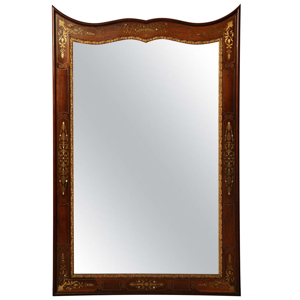 19th Century Continental, Large Mirror