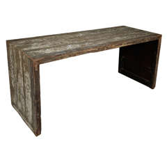 XIXth Century Chinese Console-desk With Old Lacquer