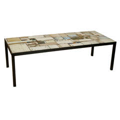 Ceramic Tile Coffee Table By Pia Manu