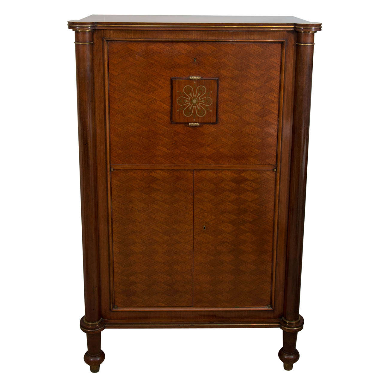 A Leleu Bar Cabinet