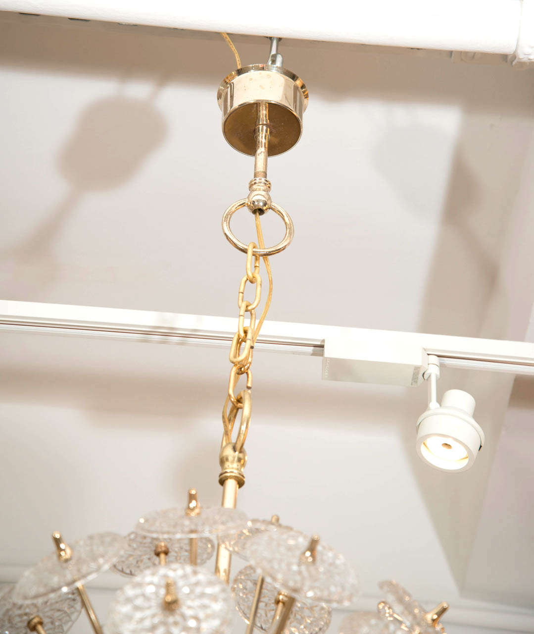 A Pair of Sputnik Chandeliers In Excellent Condition In New York, NY