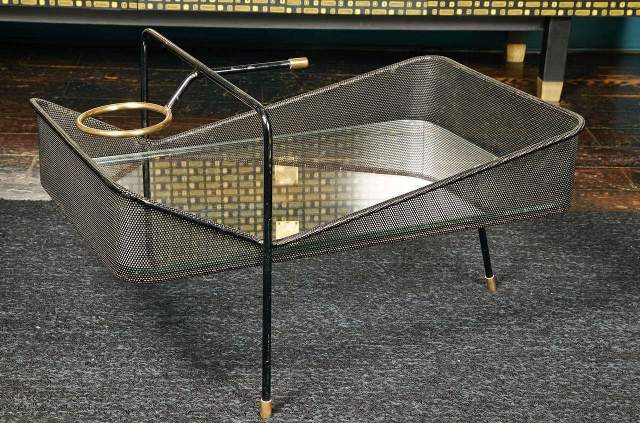 1950's Very Unique Sculptural Side or Coffee Table by Mathieu Mategot