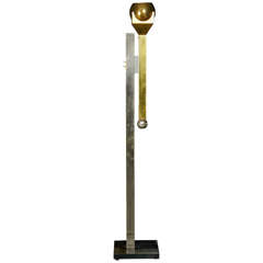 Very Rare and Sculptural Floor Lamp by Angelo Lelli