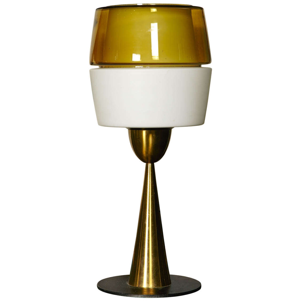 1960s Rare Huge Italian Table Lamp For Sale