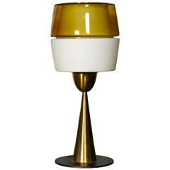 1960s Rare Huge Italian Table Lamp