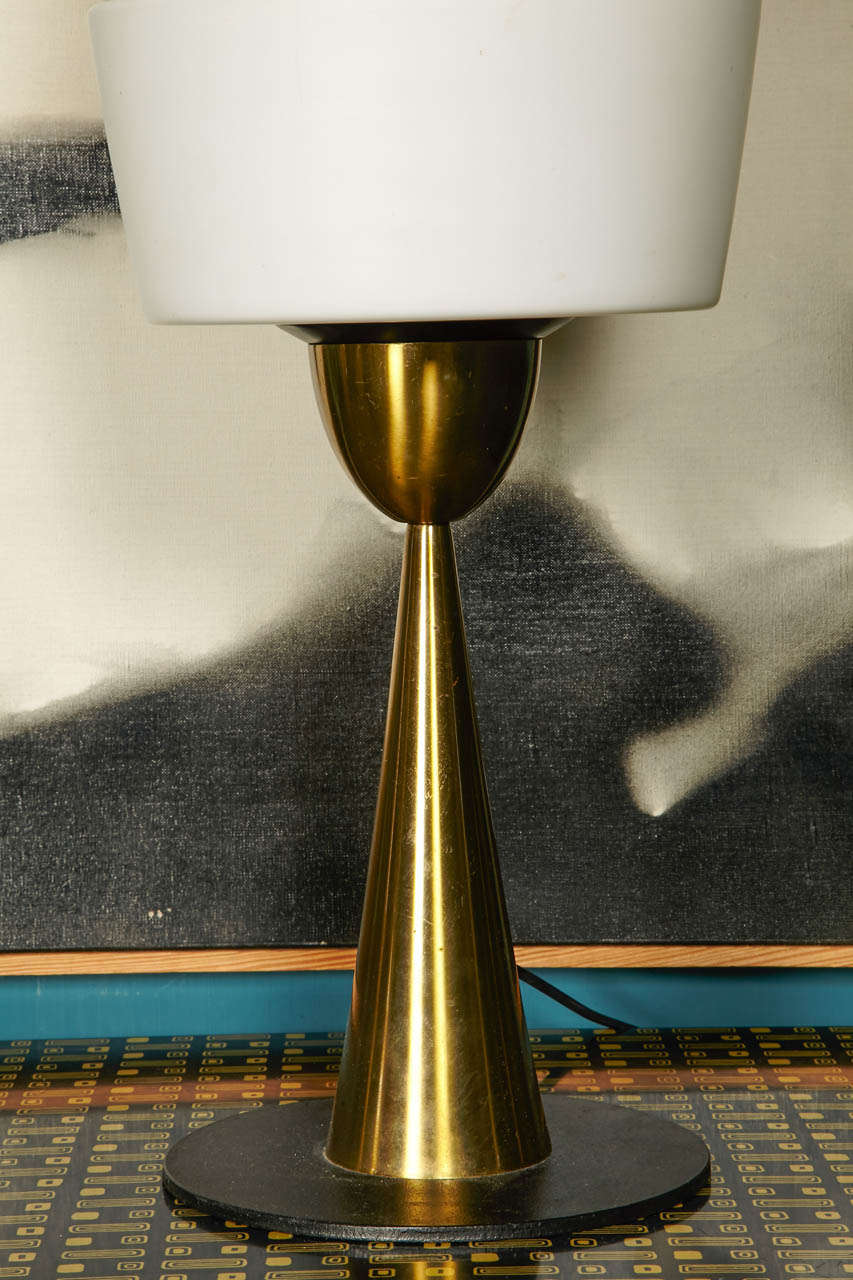 Mid-20th Century 1960s Rare Huge Italian Table Lamp For Sale