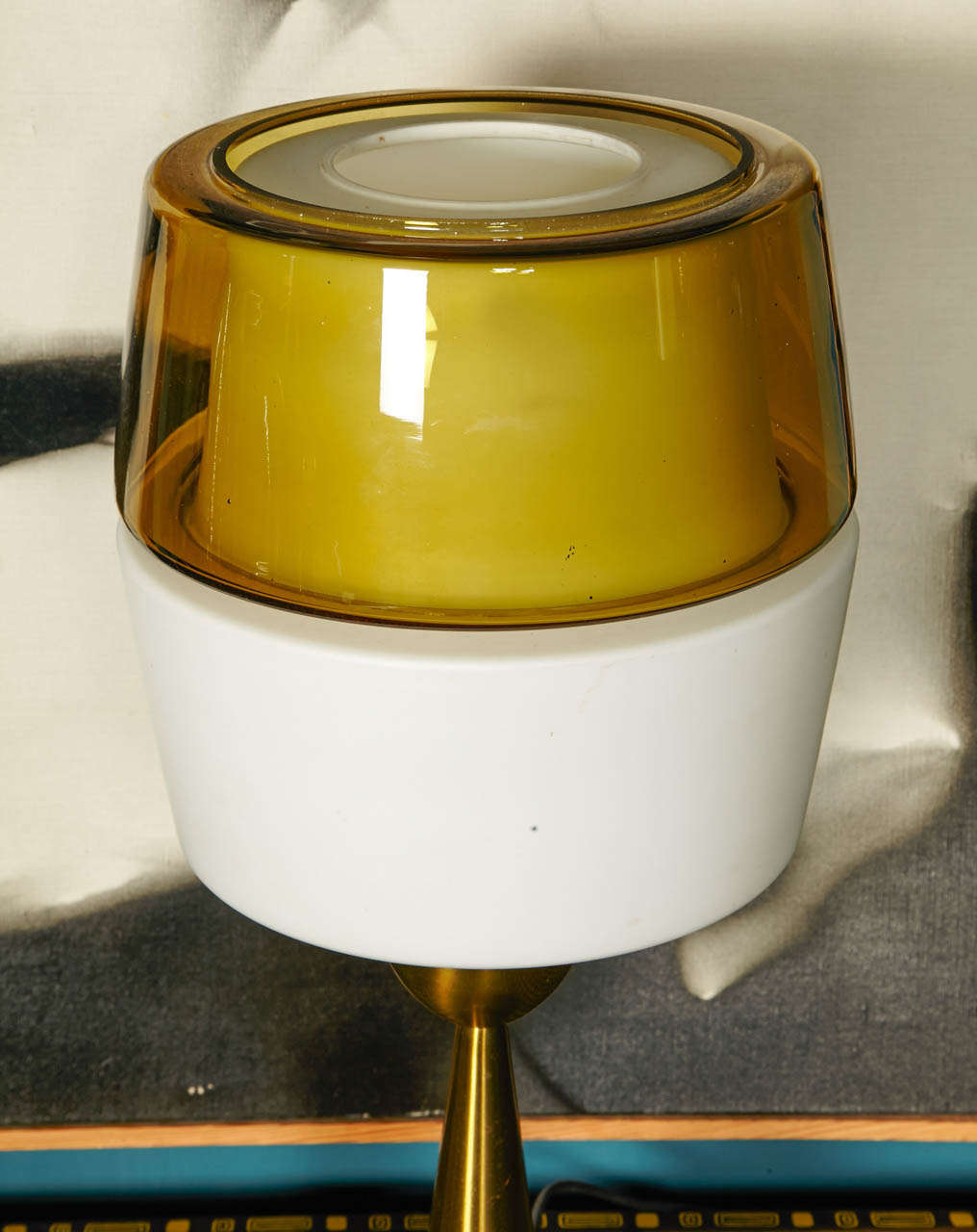 1960s Rare Huge Italian Table Lamp For Sale 1
