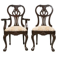 Set of Ten Dining Chairs