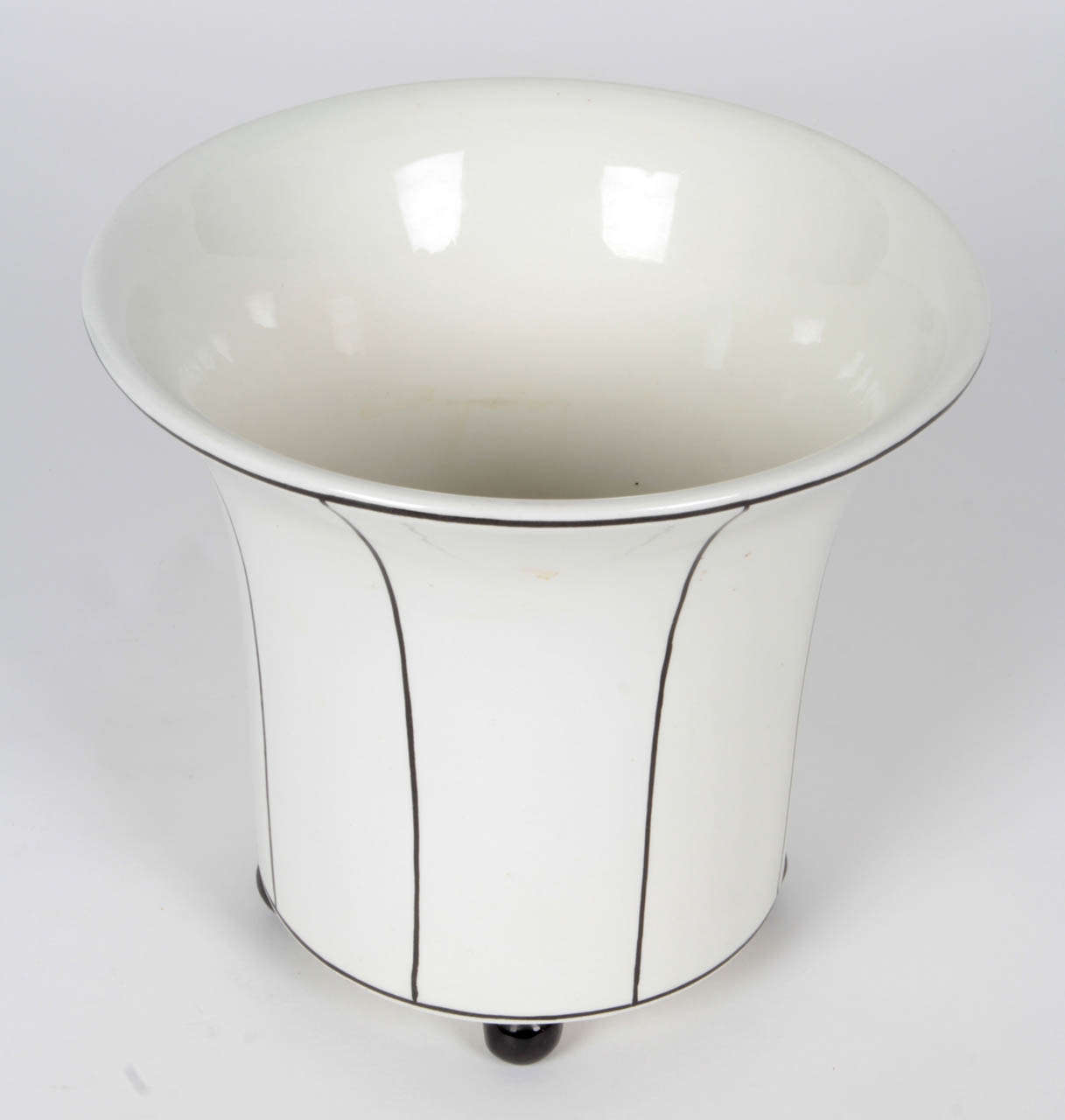 Austrian Michael Powolny / Gmundner Keramik / Vienna Secession Vase Model No. 289 For Sale