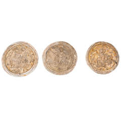 19th Century Trio of Very Large Plaster Molds