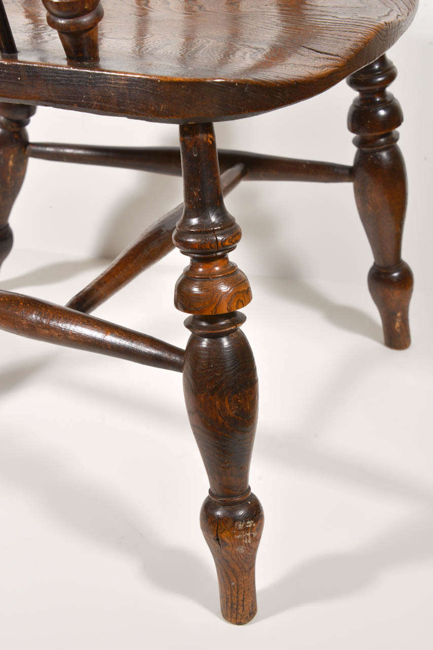 18th Century and Earlier 18th C.  Oak Windsor  Chair