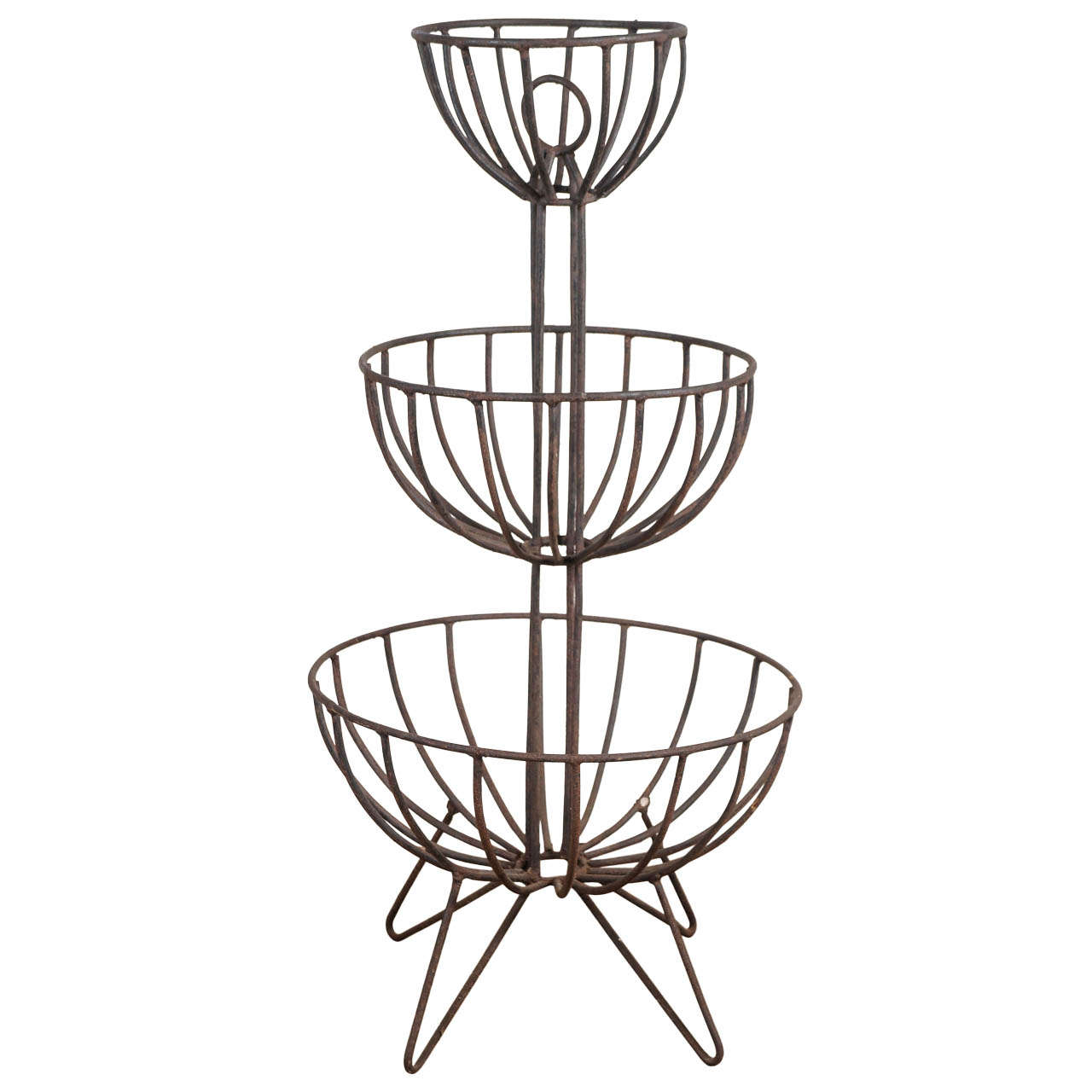 Metal 3 Tiered Compote