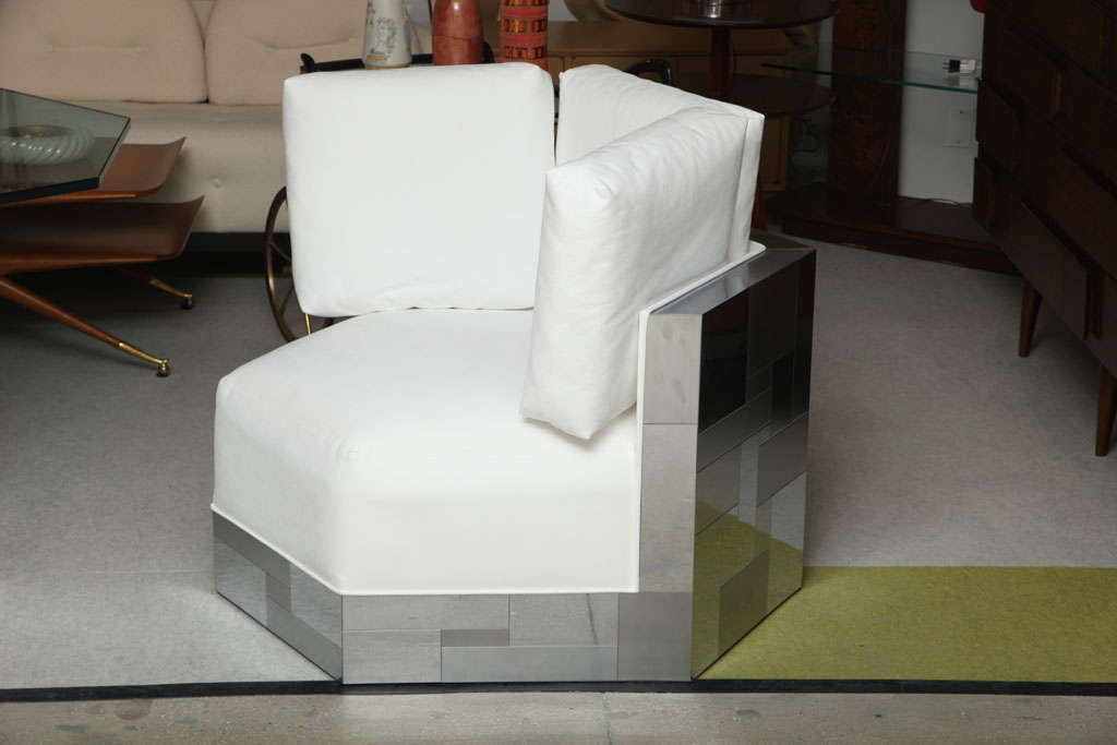 Pair of Paul Evans Cityscape Hexagonal Chairs 3