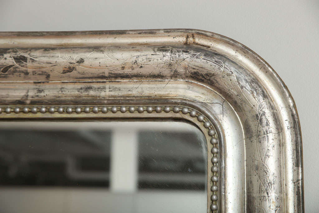 Louis-philippe Silvered Mirror 1