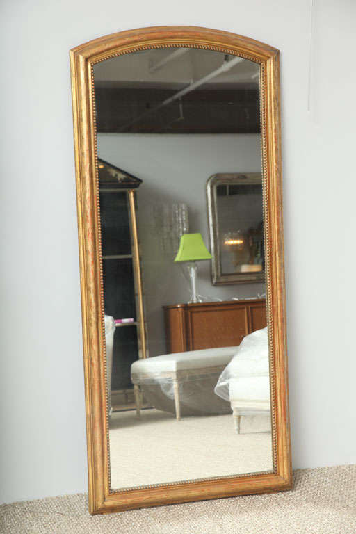 French Louis-Philippe Giltwood Mirror