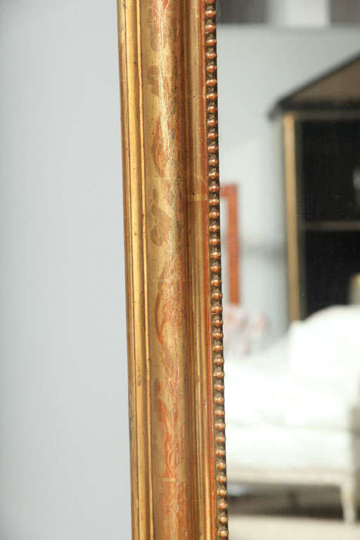 20th Century Louis-Philippe Giltwood Mirror