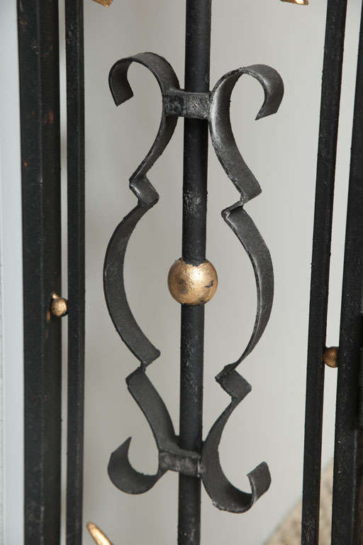 A Pair Of French Iron Gates 3
