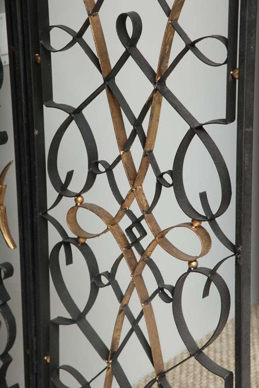 A Pair Of French Iron Gates 7