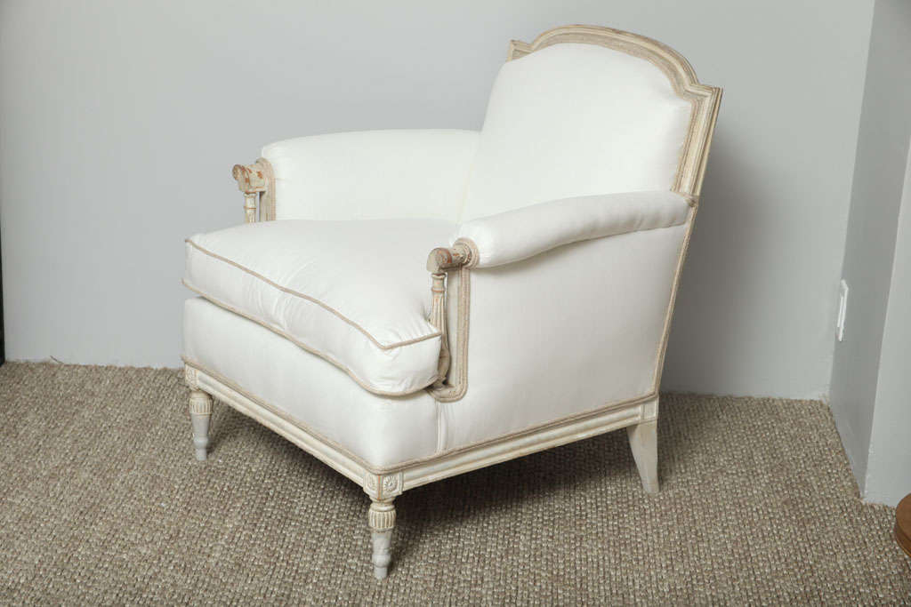 A Pair Of Louis XVI Style Arm Chairs 3