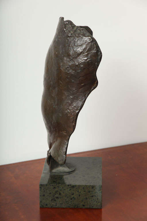 20th Century Bronze Figure of a Male Torso