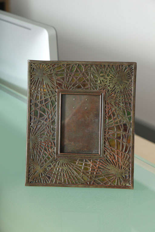 Tiffany Studios Pine Needle Picture Frame