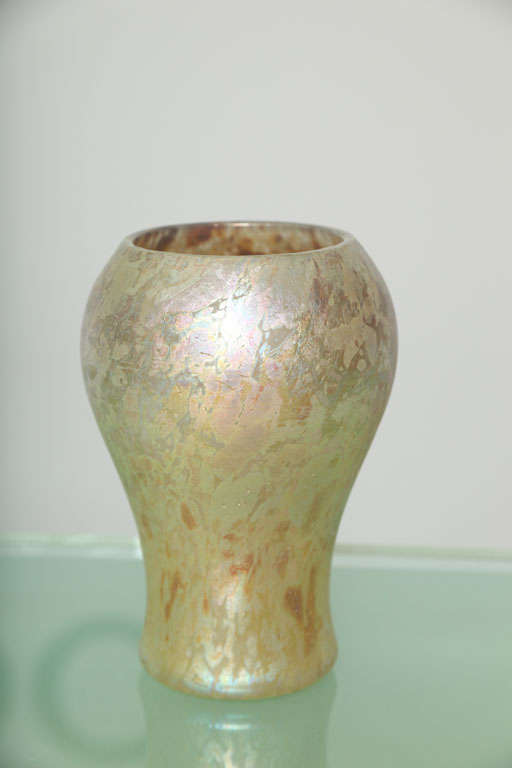 American Tiffany Favrile Cypriote Vase