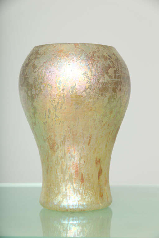 Glass Tiffany Favrile Cypriote Vase