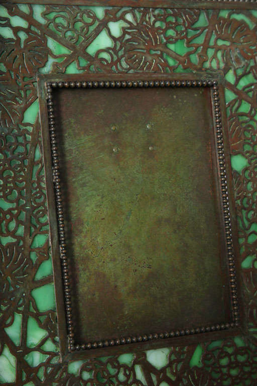 Tiffany Studios Grapevine Pattern Picture Frame 1