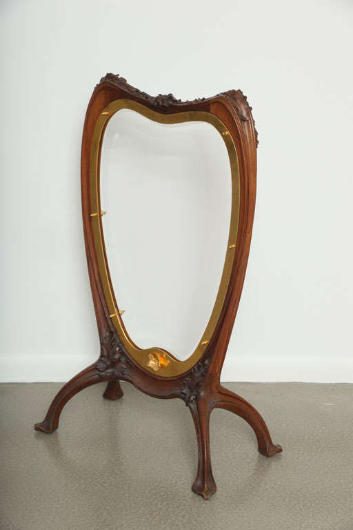 French Art Nouveau Fire Screen 5