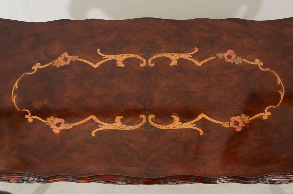 An Italian Carved Rococo Style Coffee Table 3