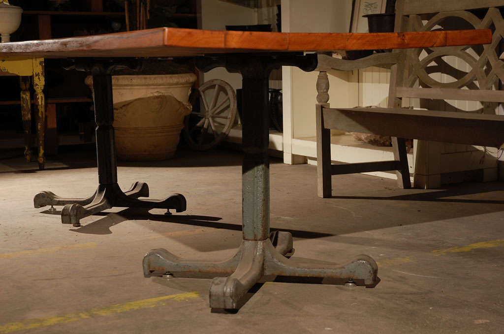 Mid-20th Century Iron Table Base