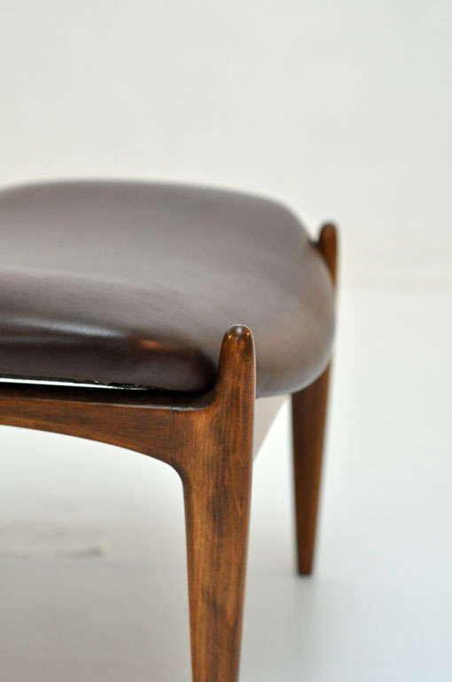 Mid-20th Century Ib Kofod Larsen Seal Chair & Ottoman